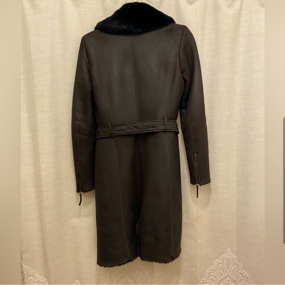 MAXMARA lamb shearling fur coat - Picture 7 of 10